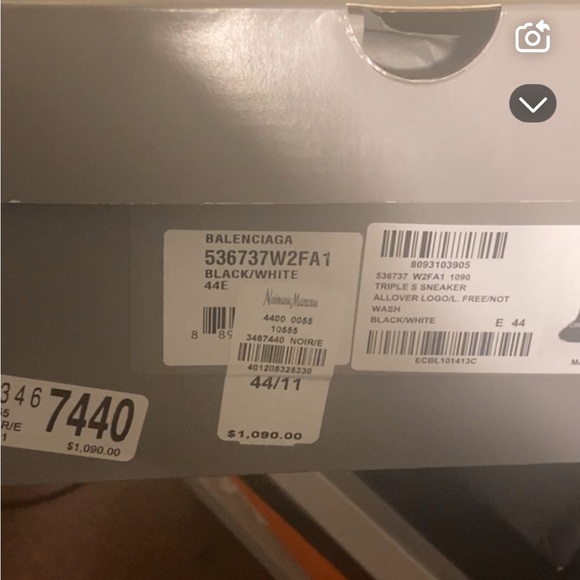 Men’s Balenciaga tennis shoes - Picture 4 of 4